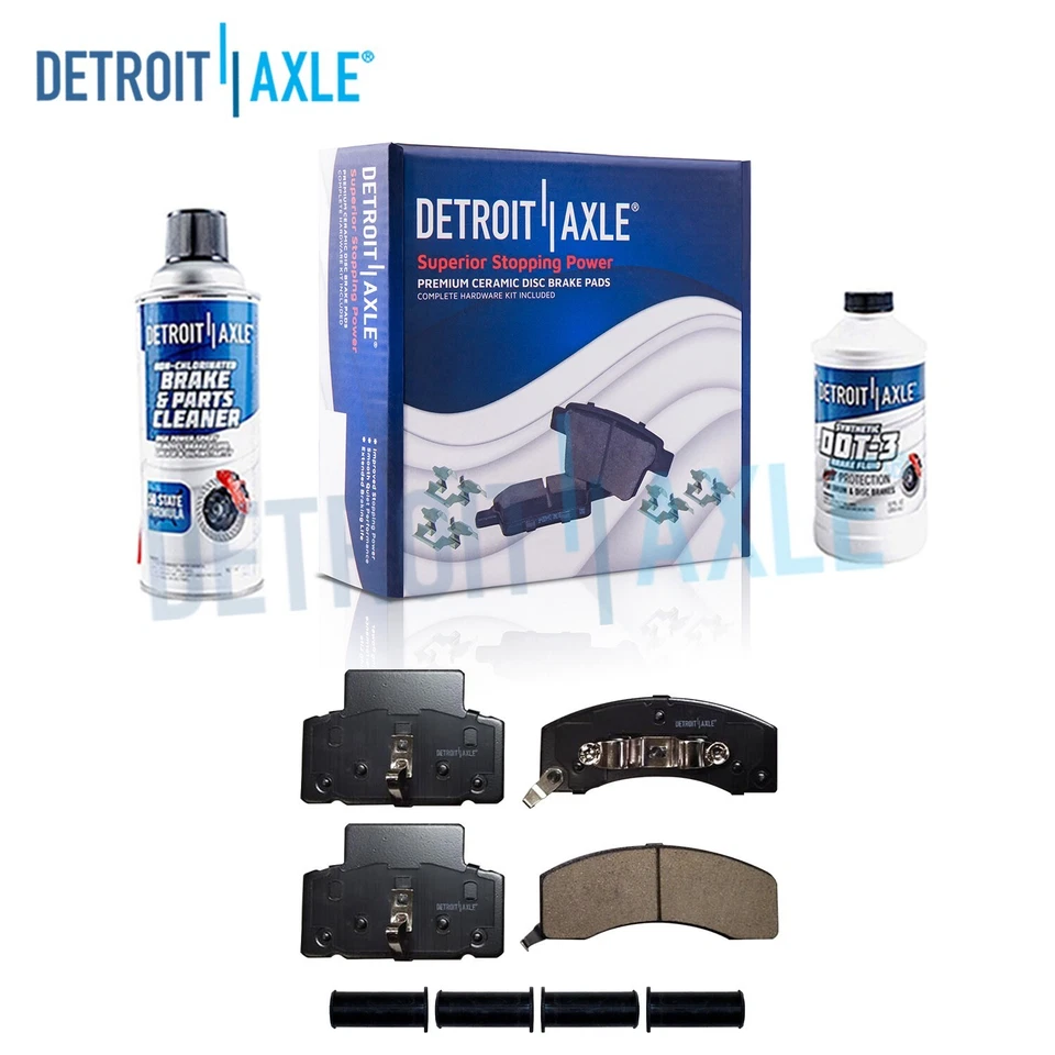 Front Ceramic Brake Pad for 1994 1995 1996 1997 1998 1999 Dodge Ram 2500 Ram3500 - Image 1 of 4