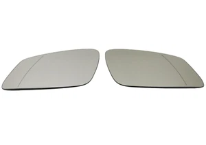 Für BMW F10 F11 F20 F30 F31 F32 F33 Spiegel Glas LINKS und RECHTS Weiß Beheizt - Picture 1 of 5