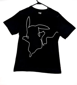 T-shirt Uniqlo UTGP unisex media Nintendo Pokemon Pikachu nera grafica - Foto 1 di 4