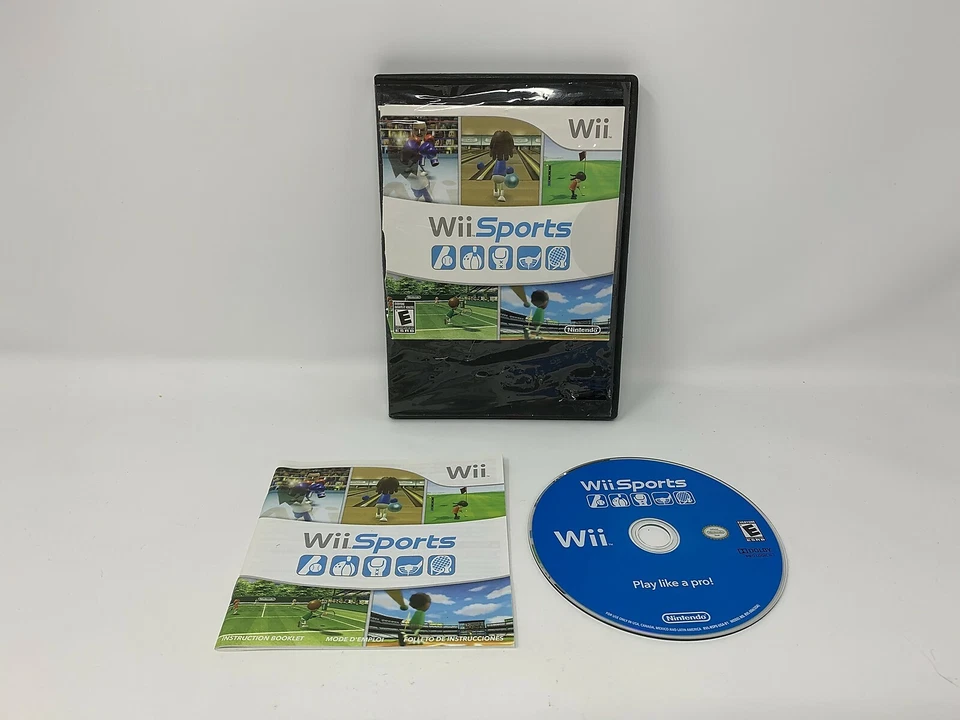 Wii Sports - Nintendo Wii (works on Wii-U) in box with manual - Image 1 of 1