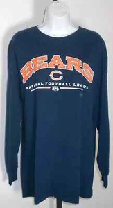 Camiseta para hombre Chicago Bears NFL LS talla grande - Imagen 1 de 2
