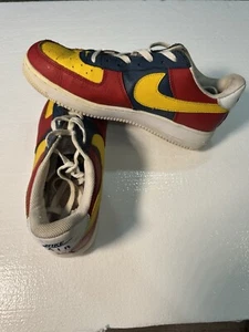 Nike Air Force 1 2004 Yellow&Red Athletic Shoes 306353-163 Men Size 8. 5 Vintage - Picture 1 of 13
