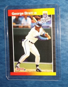 George Brett #204 1988 Leaf Pack to loader