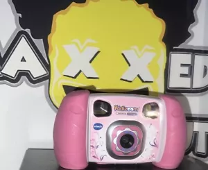 VTech Kidizoom Kamera anschließen, pink, getestet funktioniert super - Bild 1 von 4