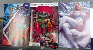 Sins Of Sinister #1 1:100 Artgerm, 1:50 Checchetto & 1:25 Shaw Variant Bundle - Imagen 1 de 13