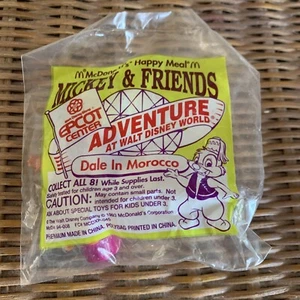 1993 McDonald's Happy Meal Spielzeug EPCOT DISNEY WORLD ""Dale in Marokko"" VERSIEGELT - Bild 1 von 2