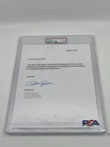 Pete Rose Signed Autograph Rawlings Forever 14 Baseballs Anderson Letter PSA DNA - Picture 1 of 2
