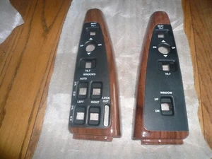 1991 92 93 1994 1995 1996 Caprice Impala SS Armrest Woodgrain Switch Bezels NOS - Bild 1 von 2