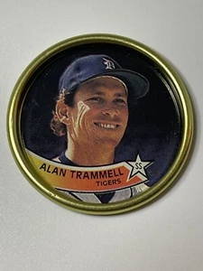 1989 Topps Baseballmünzen, Münze #56 Alan Trammell Shortsstop Detroit Tigers - Bild 1 von 2
