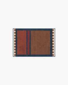 Justina Blakeney Nina Indigo & Rust Tufted carpet - Bild 1 von 10