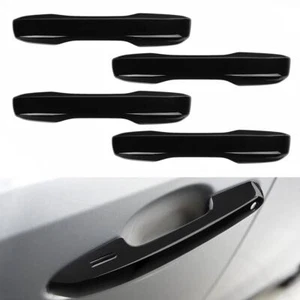 Cubiertas de manija de 4 puertas negras brillantes para Honda Civic 2022-2025 con llave inteligente delantera - Imagen 1 de 12