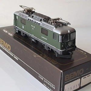 ✅ Bemo H0m 1258 121 RhB Ge 4/4II 611 „Landquart“ Ursprungsausführung Spur H0m - Imagen 1 de 13