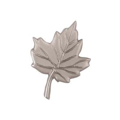 Maple Leaf Doorbell Ringer by Michael Healy - Nickel Silver Finish - Image 1 of 3