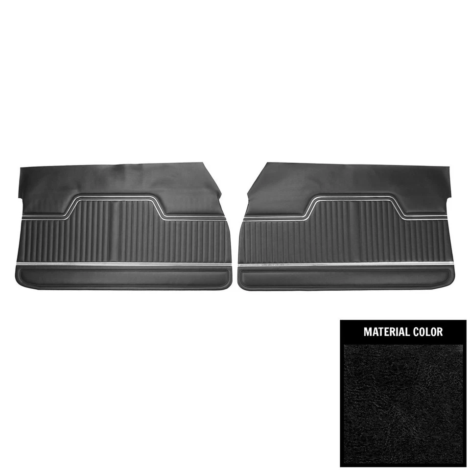 New Front Door Panels Fits Chevrolet Chevelle El Camino D240 - Image 1 of 1