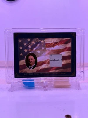 2025 A Word From POTUS William H Taft 559/649 (Relic from President) - Image 1 of 4