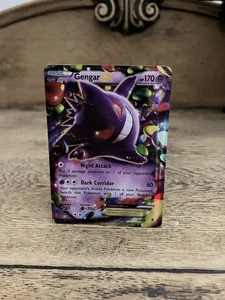 Tarjeta Pokémon Gengar EX TCG 34/119 Phantom Forces Holo ultra rara - Imagen 1 de 2