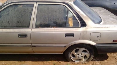 Driver Left Rear Side Door Sedan Manual Windows Fits 88-92 Toyota Corolla OEM Foto 1 de 4