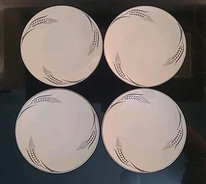 4 Flintridge China California Chalice Wheat Pattern Salad Dessert Plate (B1-F7) - Picture 1 of 5