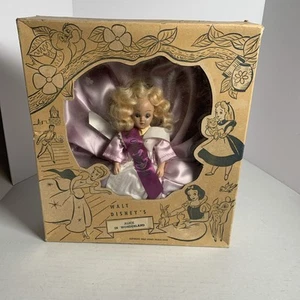 Antike seltene Alice im Wunderland 50er Jahre Puppe im Originalkarton unverpackt - Bild 1 von 11