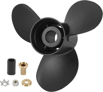 48-77344A45 Boat Propeller 13 1/4x17 For Mercury Outboard Engine 60 75 90-125HP - Image 1 of 4