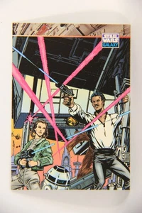 Star Wars Galaxy 1994 Trading Card #155 Blasting Their Way Artwork ENG L019593 - Picture 1 of 2