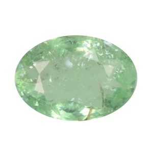 0.25 Ct Oval 4.9 x 3.5 MM 100% Natural Blue Green Mozambique PARAIBA TOURMALINE - Picture 1 of 5