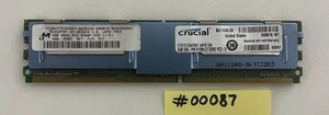Micron 4GB 2Rx4 PC2-5300F DDR2-667 Server Memory RAM MT36HTF51272FY-667E1D4 - Picture 1 of 2