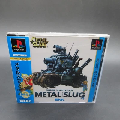 Metal Slug PS1 SNK Best Collection with Spine Card Manual PlayStation 1 Japanese - Image 1 of 4