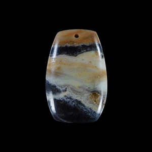 Multi-Color Amazonite BEAD 41x28x7 mm HD305022 - Picture 1 of 4
