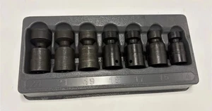 Snap-on 307RIPLMY 7 STCK. 1/2" Antrieb 6-PT metrisch 14-24 mm drehbarer Steckschlüsselsatz - Bild 1 von 1