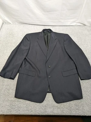 Blazer Abrigo Deportivo Vintage Burberry Azul Oscuro Union Hecho en EE. UU. Lana 44R Foto 1 de 4