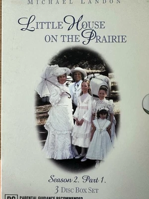 LITTLE HOUSE ON THE PRAIRIE - Season 2 Part 1 3 x DVD Set Exc Cond! Series Two - Image 1 of 2