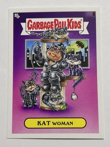 Gross Adaptations 2022 Topps Garbage Pail Kids Bookworms KAT WOMAN #6 - Picture 1 of 5
