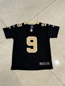 Nike NFL New Orleans Saints Drew Brees #9 schwarz Trikot (Kinder Größe Small) - Bild 1 von 2