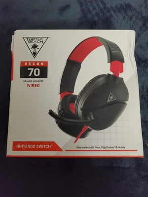 Turtle Beach Recon 70 WIRED Gaming Headset ~ Switch PS4 Ps5 Pc Mac Xbox - Image 1 of 3