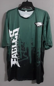 T-shirt uomo senza marchio Philadelphia Eagles poliestere.taglia Xxl - Foto 1 di 8