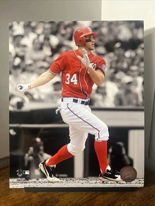 Bryce Harper Washington Nationals Phillies Glossy 8x10 Photo Print MLB Hologram - Picture 1 of 1