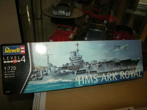 1:720 Revell Level 4 HMS ARK ROYAL Tribal Class Destroyer n.o 05149 en embalaje original - Imagen 1 de 2