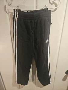 Adidas Youth Medium Black Sweat Pants - Picture 1 of 3