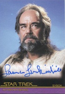 Star Trek Movies In Motion Autograph Card A48 Laurence Luckinbill