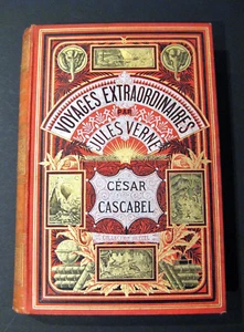 César Cascabel Jules Verne  Ed. HETZEL EO  1890 BE - Imagen 1 de 10