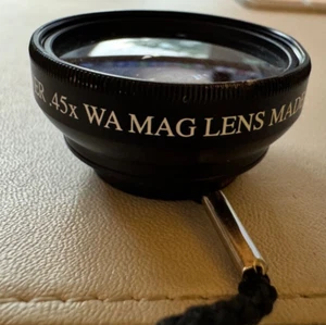 Professional Digital/Bower .45x Wide Angle Lens Japan with strap - Picture 1 of 7