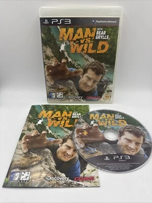 Man vs Wild Bear Grylls Playstation 3 Game Korean Version PS3 SUPER RARE! - Image 1 of 4