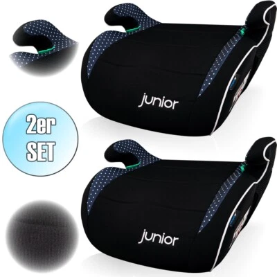 SET 2x Sitzerhöhung PETEX MAX Autokindersitz Kinder Auto Sitz Anatomisch R129