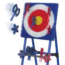 Eastpoint Axe Throw Set W/ 8 Safety Axes & Throwing Stars Outdoor Game Foldable