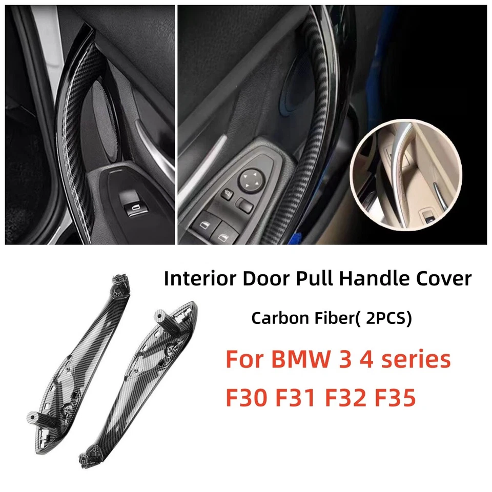 For BMW 320i 328i 330i 335i 340i 428i 430i 435i 440i Inner Trim Door Pull Handle Foto 1 de 4