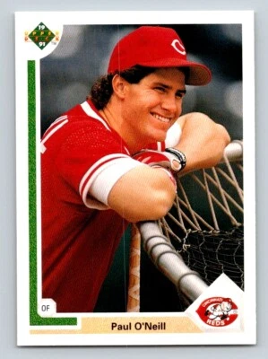 Paul O'Neill 1991 Upper Deck #133 Cincinnati Reds - Image 1 of 2