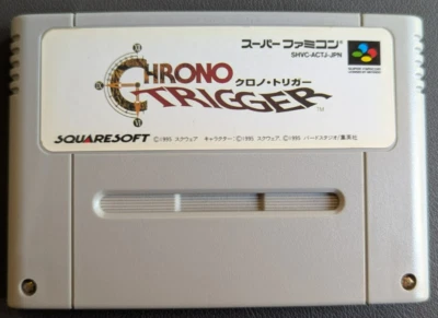 CHRONO TRIGGER - Nintendo Famicom Japan Version - Loose Cartridge (Tested) - Image 1 of 4