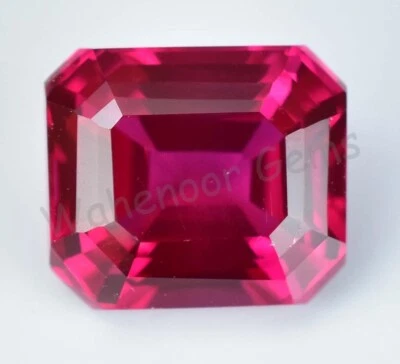 Natürlich Pyrop Granat 4.95 Karat Smaragd Agl Zertifiziert Mosambik Lose - Bild 1 von 4