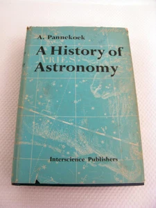A History of Astronomy A Pannekoek 1961 HC/DJ 1st Ed. Sky-Lore Rare - Bild 1 von 10